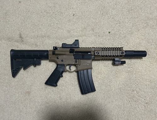 Bushmaster MPW with laser