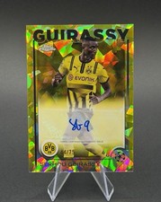 2024-25 Topps Chrome Uefa Club Competitions Sapphire Edition - Chrome Autographs