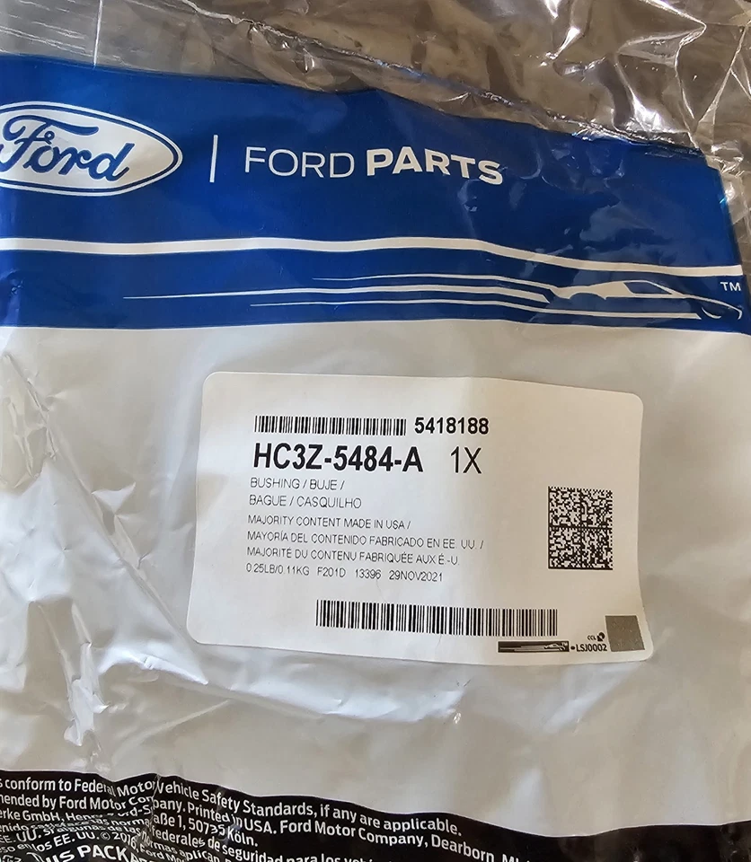 Genuine Ford 2017-2017 F-250/350 Super Duty Stabilizer Bar Bushing HC3Z-5484-A - Image 3 of 4