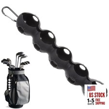 Silicone Golf Ball Holder with Removable Carabiner, Weatherproof Elastic 5