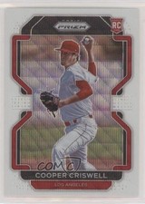 2022 Panini Prizm Tier III White Wave Prizm Cooper Criswell #234 0c2