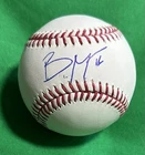 Brandon Marsh Autographed Baseball Phillies Signed Brandon Marsh Signed Baseball