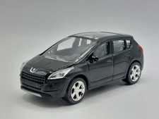 Peugeot 3008 Mk1 Black 2009. Norev Scale 1/60 . New In Box