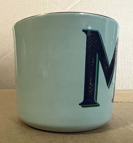Taza OpalHouse by Target personalizada M inicial 3,5" letra de desplazamiento 15 oz taza nueva de stock - Imagen 15 de 18
