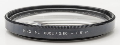Nizo Nahlinse NL 8002 0,80-0,51m (M62/67) 62mm 67mm Close-up lens Filter 