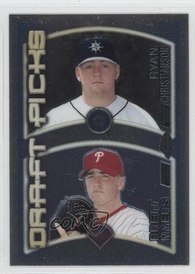 2000 Topps Chrome Draft Picks Ryan Christenson Brett Myers #213 Rookie RC 0b5