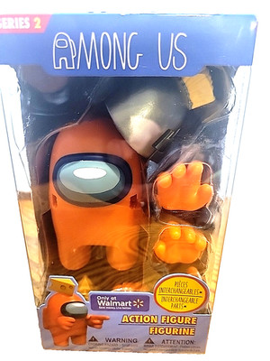 Among Us Orange Crewmate Toikido New Walmart Exclusive, Cheese, Crested Helmet