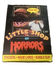 SEALED 36 packs 1986 Little Shop Of Horrors Vintage Factory Sealed, Topps. #B344