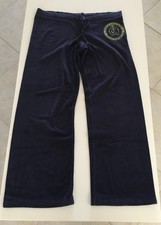 JUICY COUTURE Vintage Y2K LOVE FROM LA Navy Terry Drawstring Track Pants XL