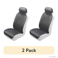 Waterproof Car Seat Protector 2 Pack Universal Fit Black Dri Lock Fabric Cars