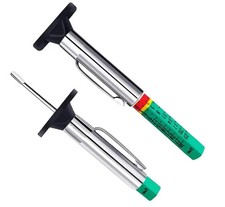 MANUAL TYRE TREAD DEPTH MEASURING GAUGE TOOL FOR CAR VAN TRUCK MOTORCYCLE