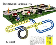 Faller AMS  -- Schienenmaterial für eine Komplettbahn, 60er Jahre Spielzeug
