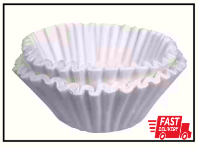 BUNN 12-Cup Commercial Coffee Filters (20115.000), 1000 Count, White