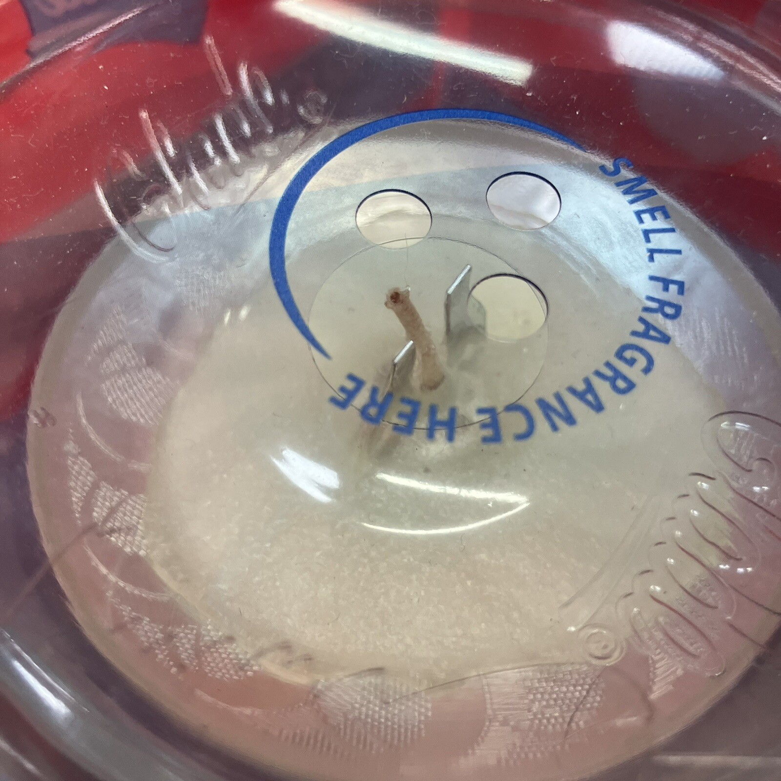 3 - Glade Clean Linen Scented Essential Oil Wax Candles / Glass Holder / Melted thumbnail 8