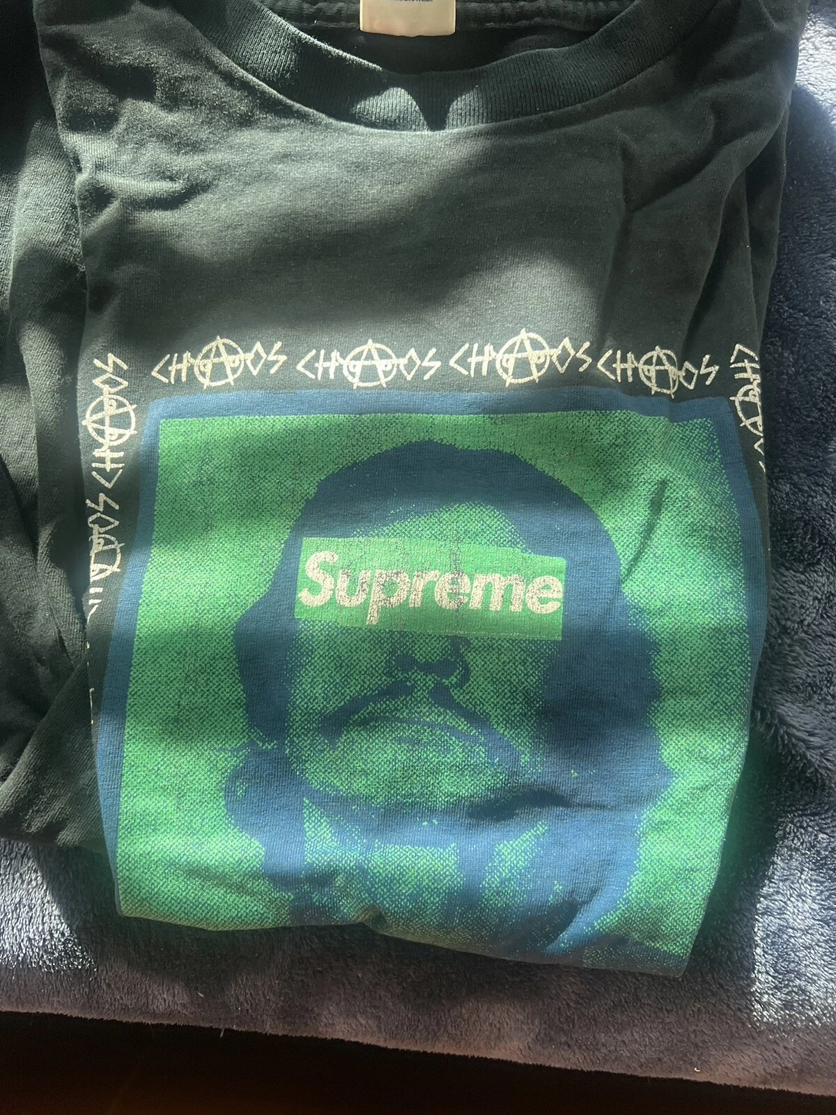 T SHIRT Vintage Supreme Charles Bronson 2008 TAILLE GRANDE Authentique