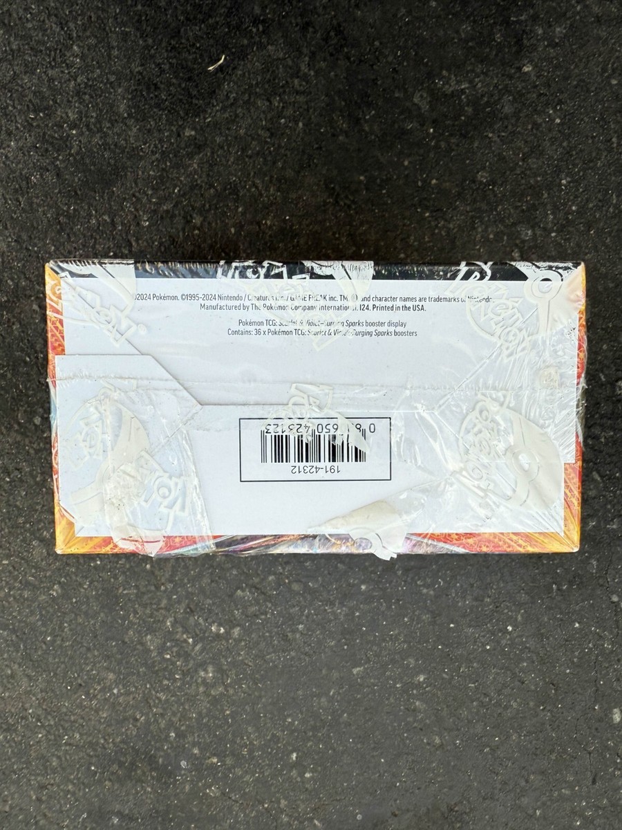 pokemon sparks booster box Pokémon TCG: Surging Sparks Sleeved Booster Packs – Tofu's Trading main image 1