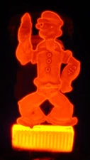 AEROLUX "POPEYE THE SAILORMAN" GLOWLAMP.  WORKING PERFECTLY!
