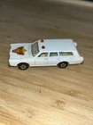 USED Matchbox Lesney No 55 White Mercury Police Car (1971) #47