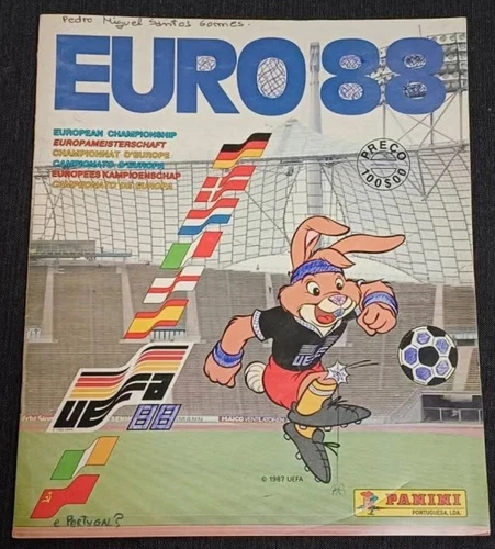 ALBUM CALCIATORI PANINI EURO 88 Con 190 Figurine Su 267 Bello !