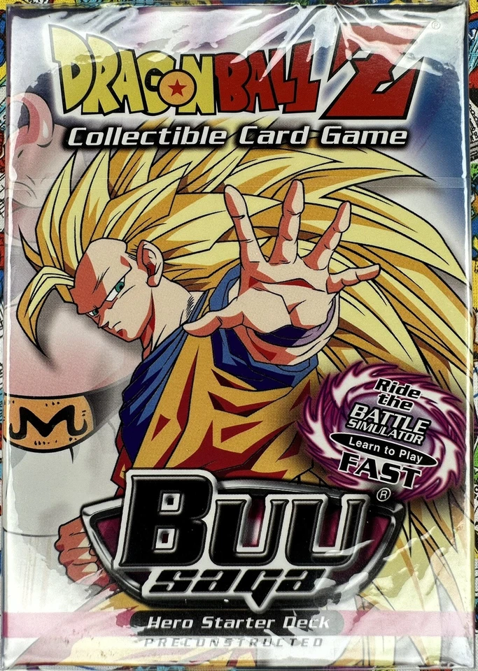 (1) DragonBall Z: Buu Saga Sealed Hero & Villain Starter Deck 2 Box Set DBZ - Image 2 of 4