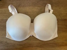 Victoria's Secret Marzipan 36B Body By Victoria Light Lined Strapless Bra VS