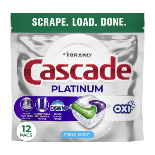 Platinum Dishwasher Pods, Dishwasher Detergent, Dish Detergent Soap