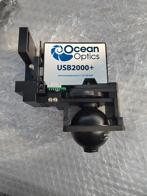 1Pc USED Ocean Optics USB2000+With integrating sphere Wavelength：191-889nm