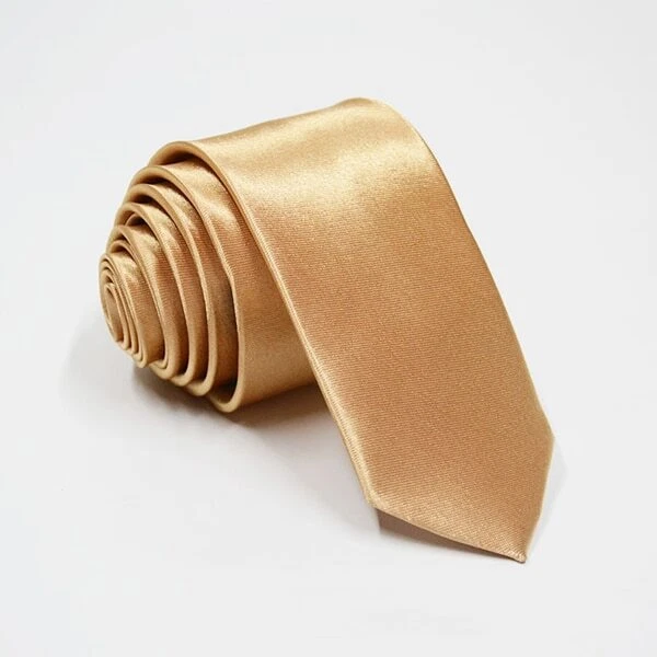 Men's Dress Tie Solid Color Classic Neck Tie Necktie Wedding Formal - Image 4 of 4