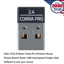 USB Receiver Dongle Adapter Replacement for Razer Cobra Pro Wireless Mouse