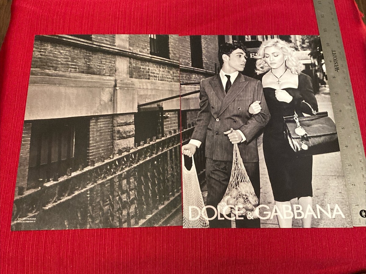 Madonna for Dolce & Gabbana Designer Clothes 2010 Print Ad - Great