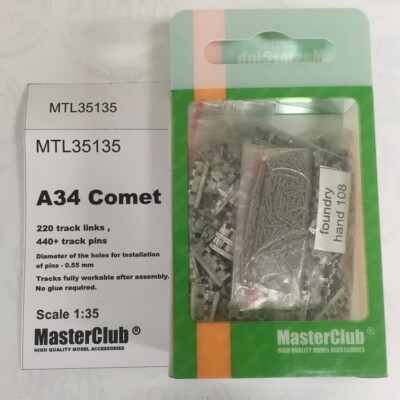 Master Club 1/35 Tracks for A34 Comet