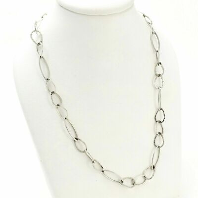 Silpada 925 Sterling Silver In the Loop Chain Link Necklace N2109