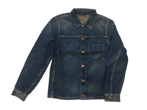 NUDIE JEANS JACKET RONNY WORN AUTHENTIC 