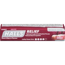 2-Pack Halls Mento-Lyptus, Black Cherry