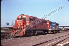 Original Slide Detroit Toledo & Ironton DT&I 212 EMD GP38AC Proviso ILL 10-82 (X