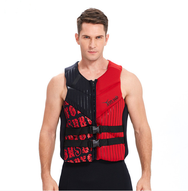 Men Women Neoprene Life Jacket Float Rafting Surfing Protective Life Vest