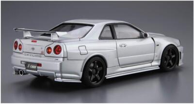 Nissan Skyline R34 GT-R Nismo 1/24スケール AOSHIMA 1/24 Scale Nismo Bnr34 Skyline Gt-r Z-tune 2004 Plastic