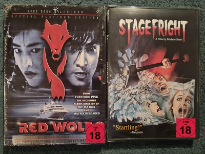 Stagefright - Aquarius Theater Des Todes /  The Red Wolf   DVD   Neu