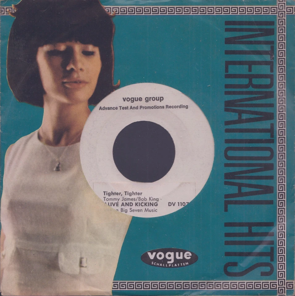 ALIVE AND KICKING: Tighter, Tighter (´70 / scarce German PROMO & TEST 7") - Bild 1 von 1