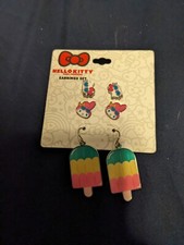 Hello Kitty  My Melody summer earrings set of 6