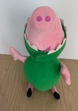 Plush 12  Talking Peppa Pig Plush Stuffed Animal Dinosaur Alligator Costume