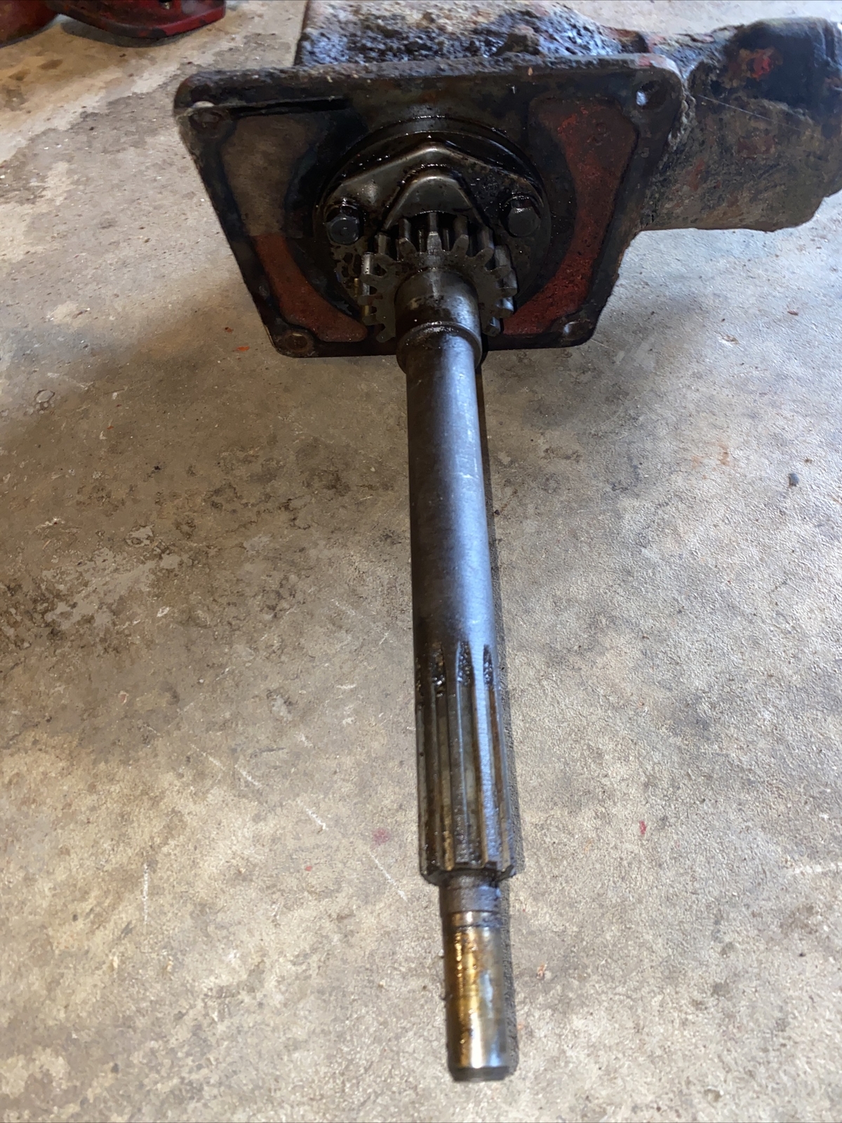 1939 or 1940 Farmall B tractor IH PTO Power Take Off drive shaft belt p