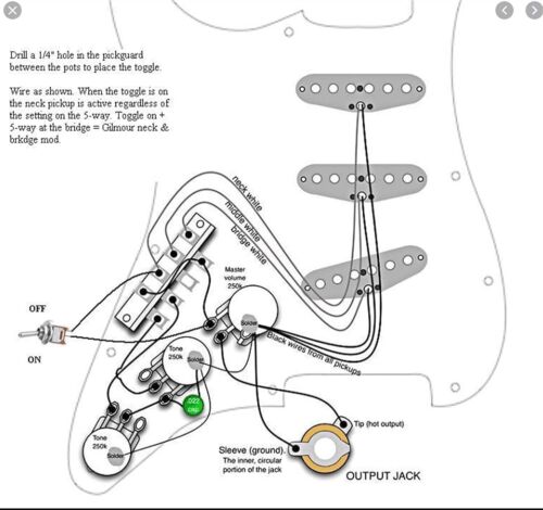 Vorverdrahtet geladen Schlagbrett mit SSS Single Coil Tonabnehmer für Fender Strat Gitarre - Bild 4 von 4