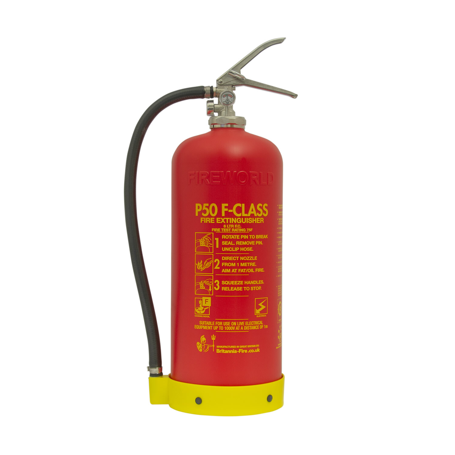 P50 Service-Free 6ltr Wet Chemical Fire Extinguisher