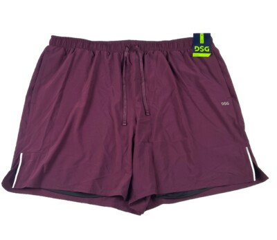 DSG Stride Shorts, Men's 2XL 2-IN-1 Run Short 7”Compression Liner