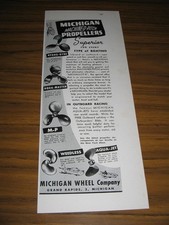 1953 Print Ad Michigan Machine Pitched Propellers Michigan Wheel Grand Rapids