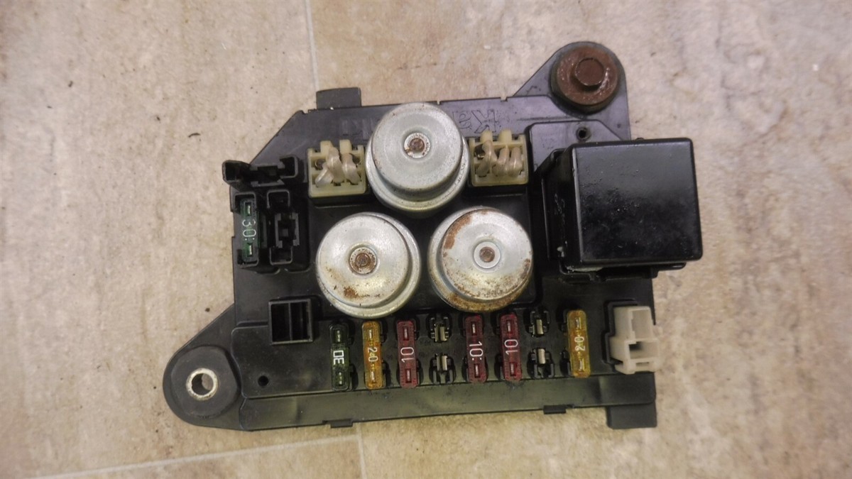 1985 Kawasaki ZX900 Ninja K238-1) CDI solenoid fuse panel light