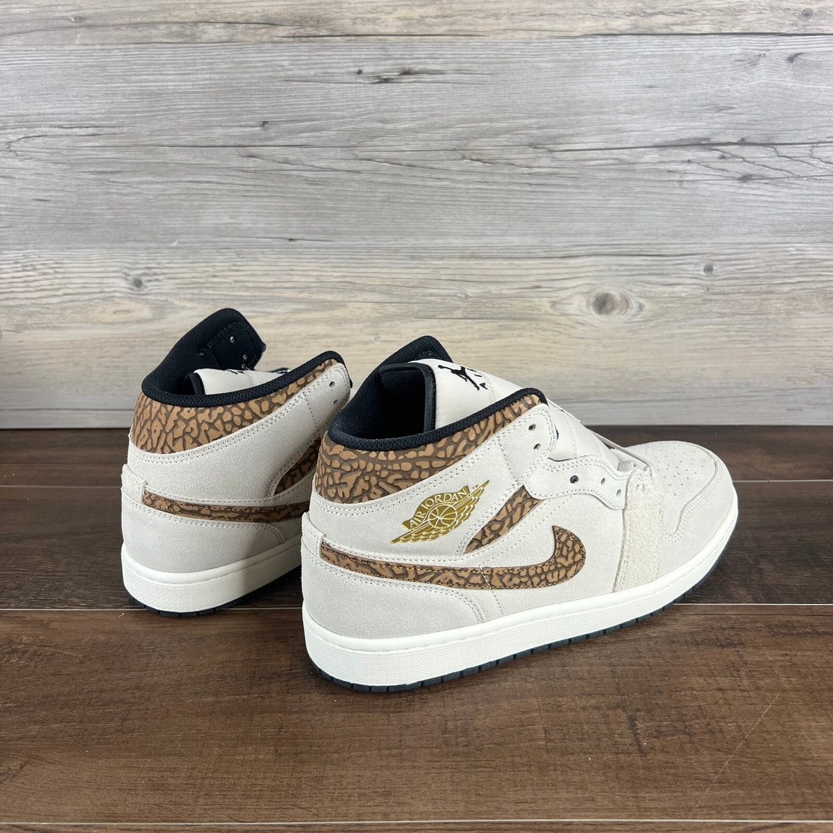 1 Mid Nike Air Jordan Elephant Air Jordan Athletic Shoes Sneakers