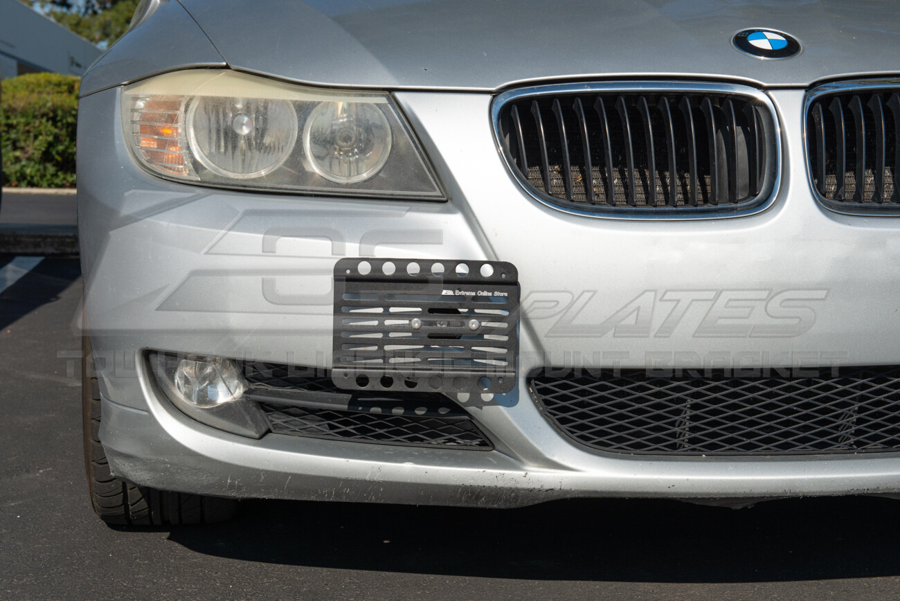 EOS For 0609 BMW E90/E91 3Series Front Tow Hook License Plate Mount Bracket eBay