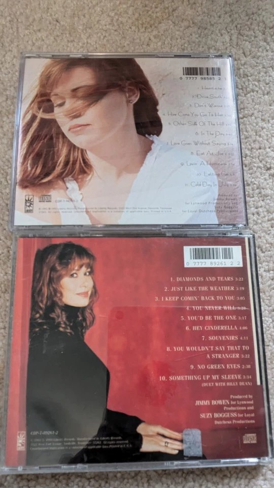 Suzy Bogguss 2 Cds.  Voices In The Wind And Something Up My Sleeve - Image 2 of 2